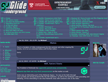 Tablet Screenshot of glideunderground.com